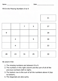 math for kids - worksheet 211