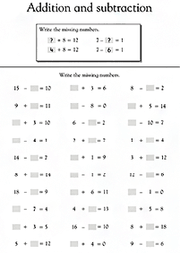math for kids - worksheet 231