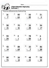 math for kids - worksheet 234