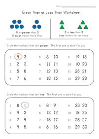 Printable Math for Kids