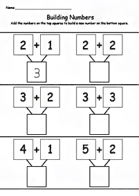 simple math for kids - worksheet 170
