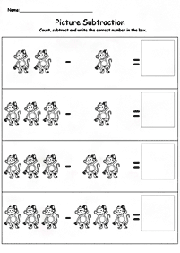simple math for kids - worksheet 172