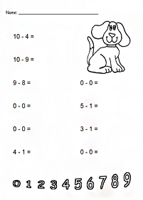 simple math for kids - worksheet 197