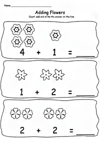 simple math for kids - worksheet 212
