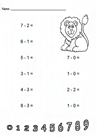 simple math for kids - worksheet 215