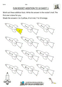 simple math for kids - worksheet 232