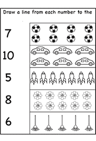 Numbers Worksheets for Kids